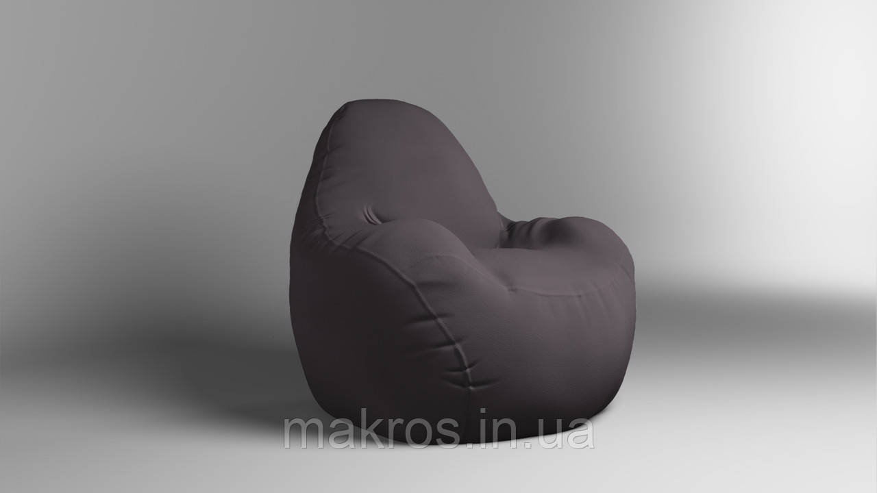 Крісло - мішок SkyPuff Relax 100 см Велюр Victory Cappuccino