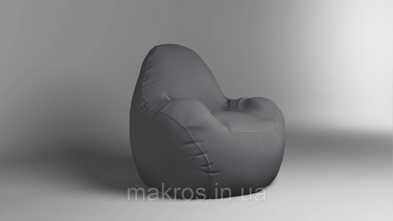Крісло - мішок SkyPuff Relax 100 см Оксфорд 600D.PU.WR 327 Хакі темний