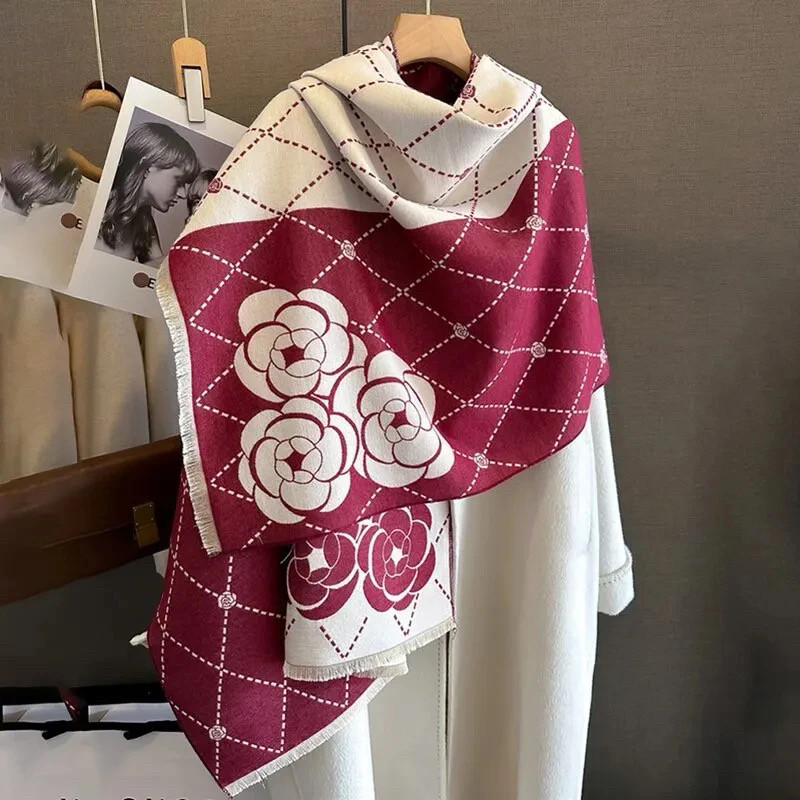 Кашеміровий шарф Cashmere 102014