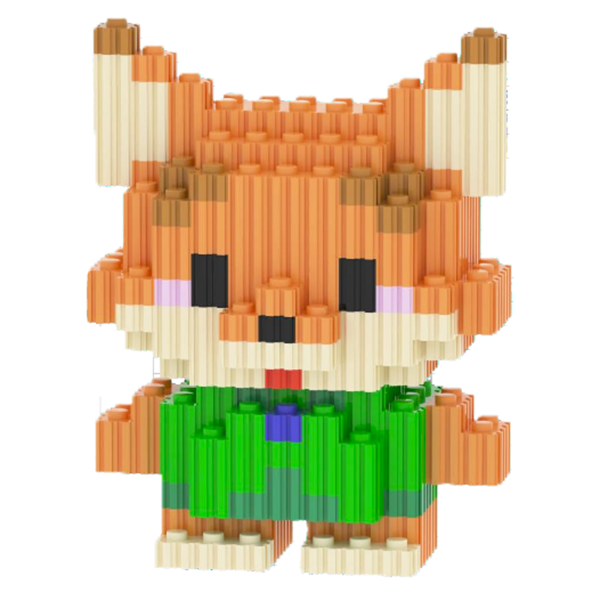 Конструктор Magic Blocks «Мультгерои» Ник Уайлд 520 деталей.