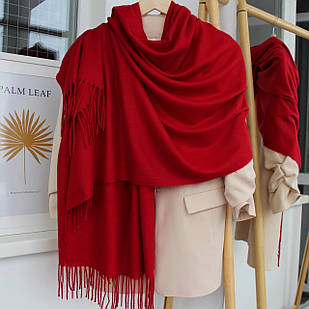 Кашеміровий однотонний шарф 104011