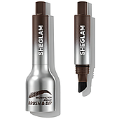 Помадка для брів Sheglam Brow-Fection Angled Brush & Dip Chocolate 1,2 мл