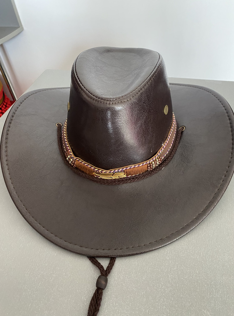 Ковбойська шляпа з ременем, фото 1