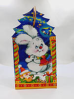 Новорічна подарункова картонна упаковка 500гр (0010), Арт.57438