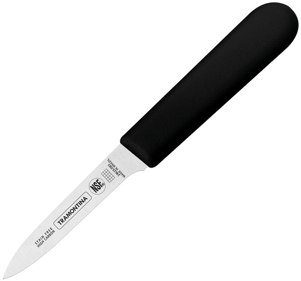 Ніж TRAMONTINA PROFISSIONAL MASTER black для овочів 76мм інд. (24625/103)