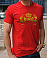 Спортивні чоловічі футболки для боксу,футболка принт Король боксу, футболки боксери розмір S, фото 7