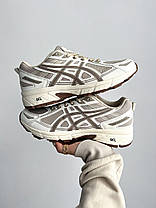 Чоловічі кросівки Asics Gel Venture 6 Beige Взуття Асикс Гель Вентуре 6 бежеві шкіра текстиль демісезон, фото 4
