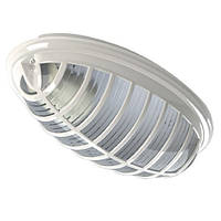 Світильник настінно-стельовий вологозахищений (цоколь Е27, IP54, пластик, білий) Акуа