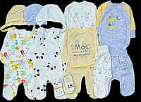 Красивый набор одежды для новорожденых деток, качественая одежда для малышей, зима, осень, рост 56 см, хлопок