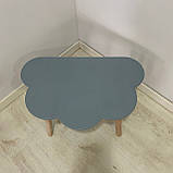 Стіл дитячий хмаринка ChildWood сірий Kids Dream (Фанера), фото 4