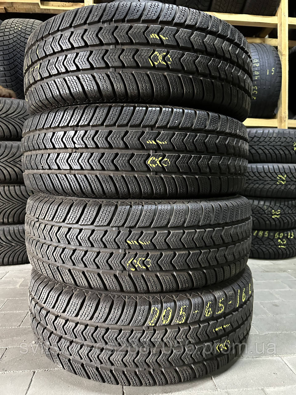 Шині зима 205/65R16C Semperit Van Grip2 7,5-8,5мм