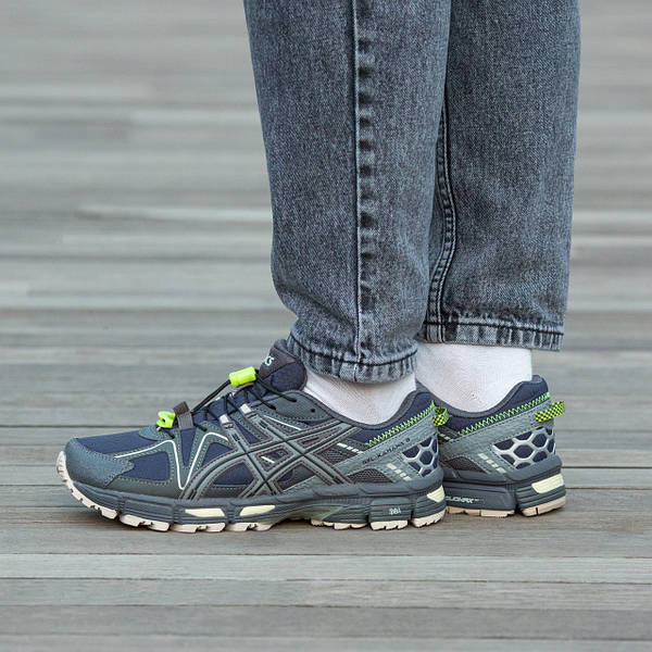 Dark grey asics deals