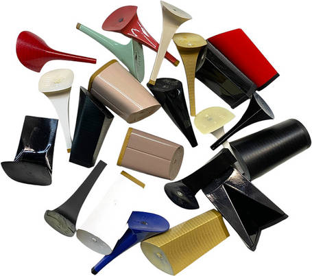 Жіночі підбори з висотою (без набійки) від 7,1 до 9,0 см.