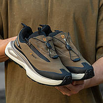 Зимові Чоловічі Кросівки Salomon Odyssey Gore-Tex Brown / Саломон Одіссей Гор Текс Коричневі, фото 4