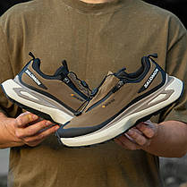Зимові Чоловічі Кросівки Salomon Odyssey Gore-Tex Brown / Саломон Одіссей Гор Текс Коричневі, фото 3