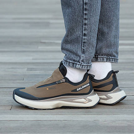 Зимові Чоловічі Кросівки Salomon Odyssey Gore-Tex Brown / Саломон Одіссей Гор Текс Коричневі, фото 1