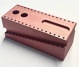 Підставка ендодонтична (ендоблок) з розміткою 100×40×40 "Dental Market" (Італія)