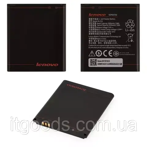 Батарея BL253 2000mAh 3.8V для Lenovo A1000 | A2010 | A1010 A Plus | A1010a20, Original (PRC)
