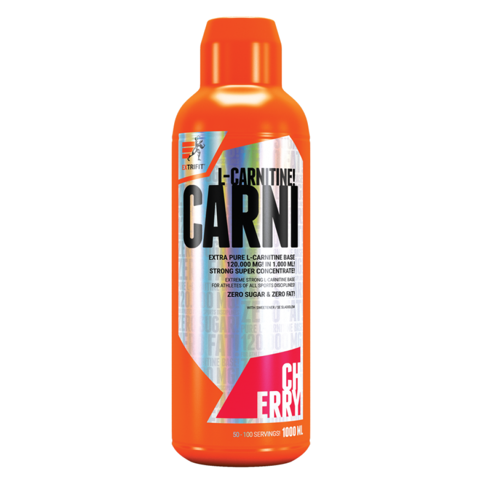 Carni 120000 mg Liquid Extrifit 1000 ml - (л-карнітин) Сherry