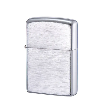 Металева бензинова запальничка Solve Silver KT6007911 PeremogaUA