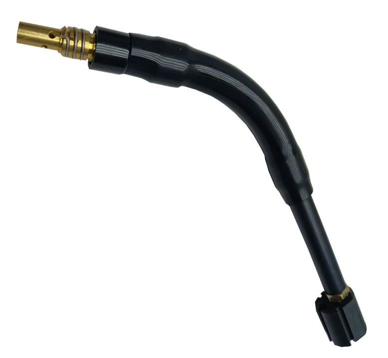 Гнучкий мундштук (гусак) MB-15 для зварювального пальника | Гнутий тримач сопла MIG/MAG, фото 1