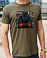 Модна чоловіча футболка з боксерською тематикою принт Бульдог, одяг з боксерами, бавовняна футболка розмір S, фото 4