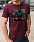 Модна чоловіча футболка з боксерською тематикою принт Бульдог, одяг з боксерами, бавовняна футболка розмір S, фото 7