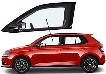 Бічне скло Skoda Fabia 2014-2021 передніх дверей ліве