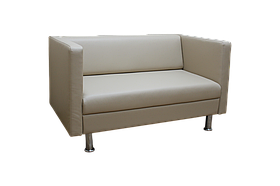Офісний диван BNB Bongo Двомісний Бежевий (Колір 2207)