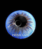 Блакитні кольорові контактні лінзи для очей чудове перекриття свого кольору + контейнер для зберігання/N-044, фото 6