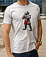 Футболка чоловіча з боксерською тематикою Бульдог боксер,бавовняна футболка розмір S, фото 3