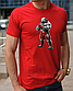 Футболка чоловіча з боксерською тематикою Бульдог боксер,бавовняна футболка розмір S, фото 5