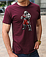 Футболка чоловіча з боксерською тематикою Бульдог боксер,бавовняна футболка розмір S, фото 7
