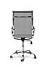 Стілець офісний Нетворк, PVC сітка сірий, фото 4