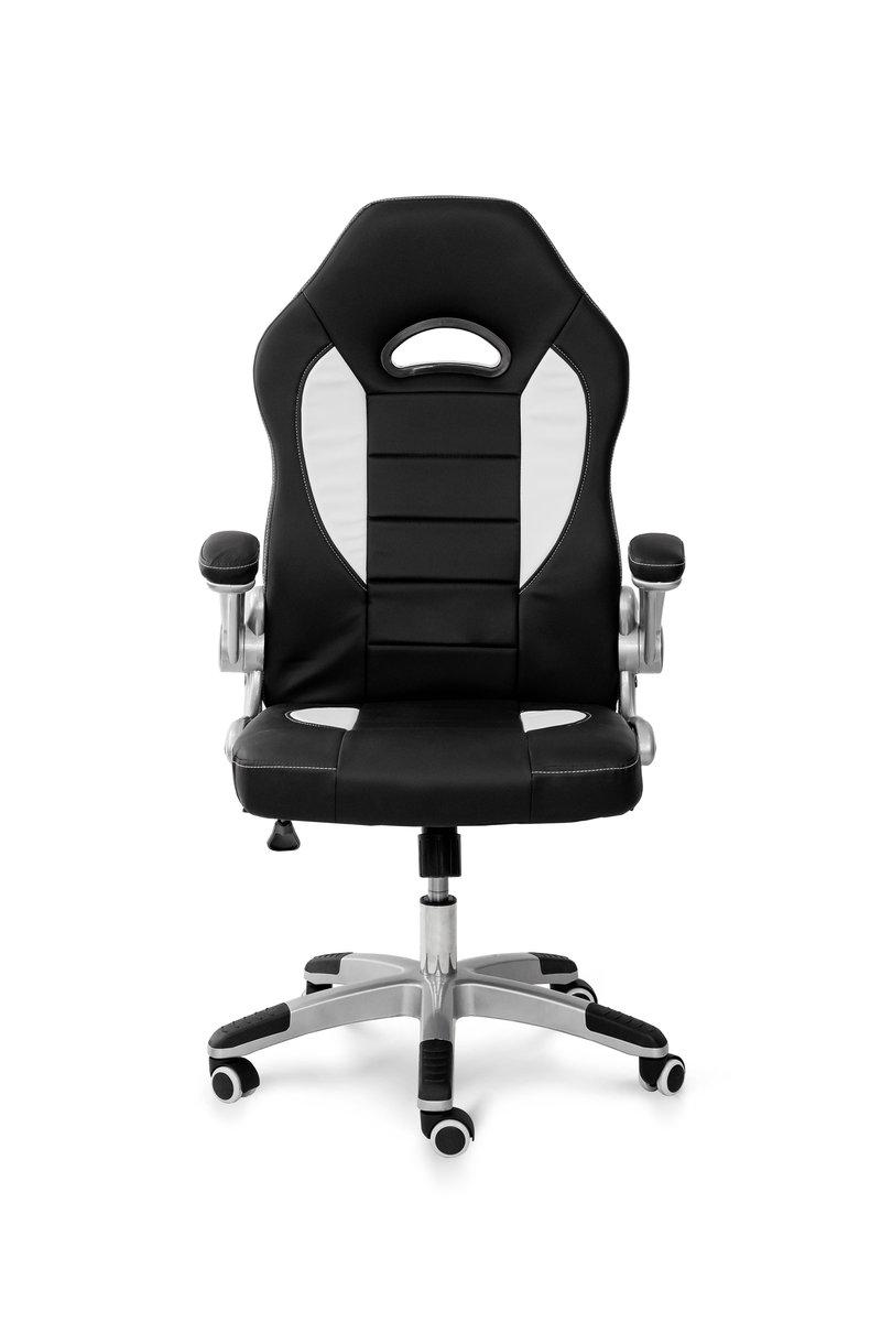 Крісло геймерське Плей, чорний/білий, фото 1