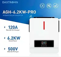 Гібридний сонячний інвертор DAXTROMN AGH-6.2KW-PRO 48V чиста синусоїда, фото 6