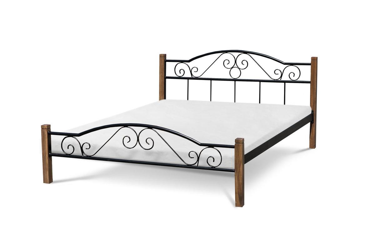 Ліжко Регіна Вуд 1600*2000, чорний, фото 1