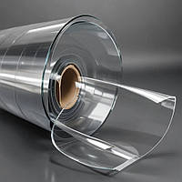 Плівка ПВХ Прозора 800 мкр 1 м Морозостійка ПВХ плівка Якісне гнучке скло Якісне гнучке скло