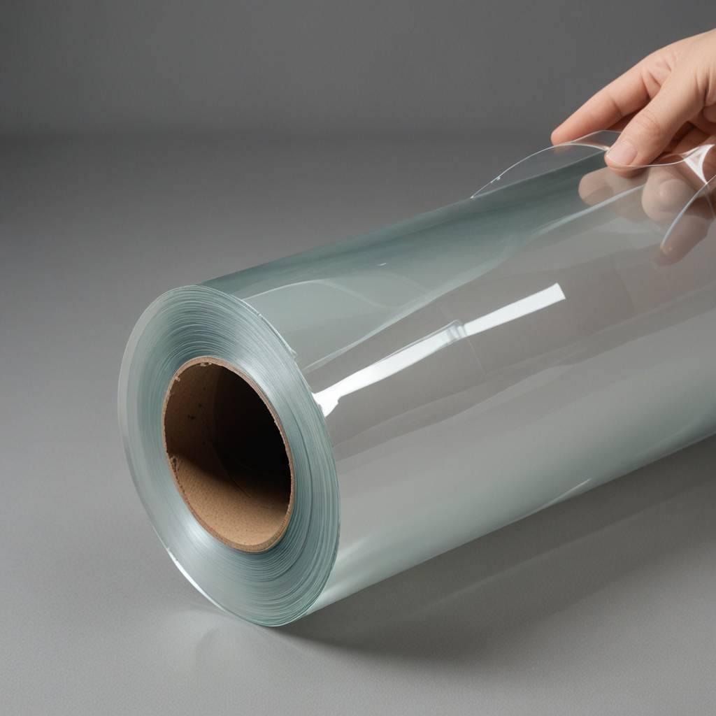 Плівка ПВХ Прозора 800 мкм 60см х 30м ПВХ плівка для зонування торгових приміщень