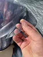 Плівка ПВХ Прозора 60 мкр 1.50 м Еластична силіконова плівка для вікон М'яке скло для столу