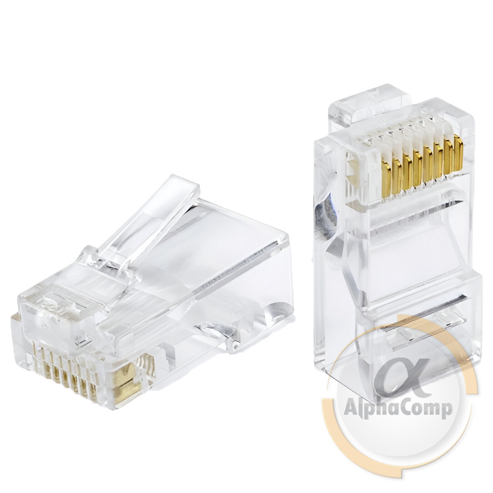 Конектор RJ45 cat.6 23-24 AWG (10 шт.)