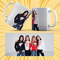 Чашка 330 мл. біла K-Pop Black Pink