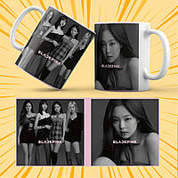 Чашка 330 мл. біла K-Pop Black Pink 011