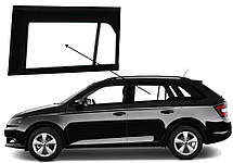 Бічне скло Skoda Fabia 2014-2021 задніх дверей ліве універсал