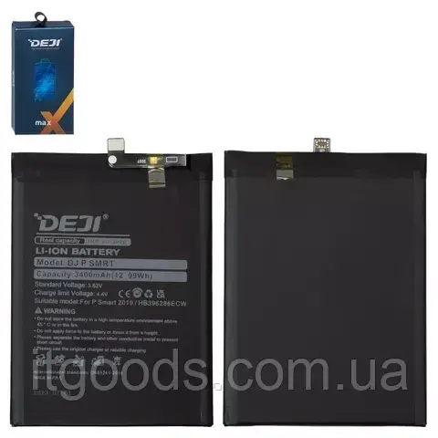 Оригінальний акумулятор Deji HB396286ECW 3400mAh для Huawei P Smart 2020, P20 EML-L29C, Honor 20i HRY-TL00T, HRY-LX2