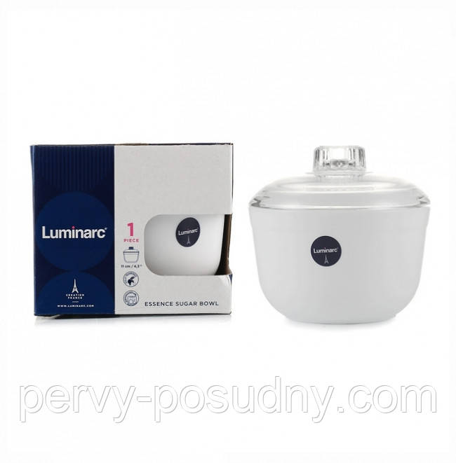 Цукорниця Essence 110 мм + кришка Luminarc P4333