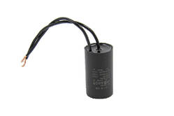Конденсатор CBB60-K 4 мкФ 450 В для електродвигунів, Piranill, гнучкі проводи