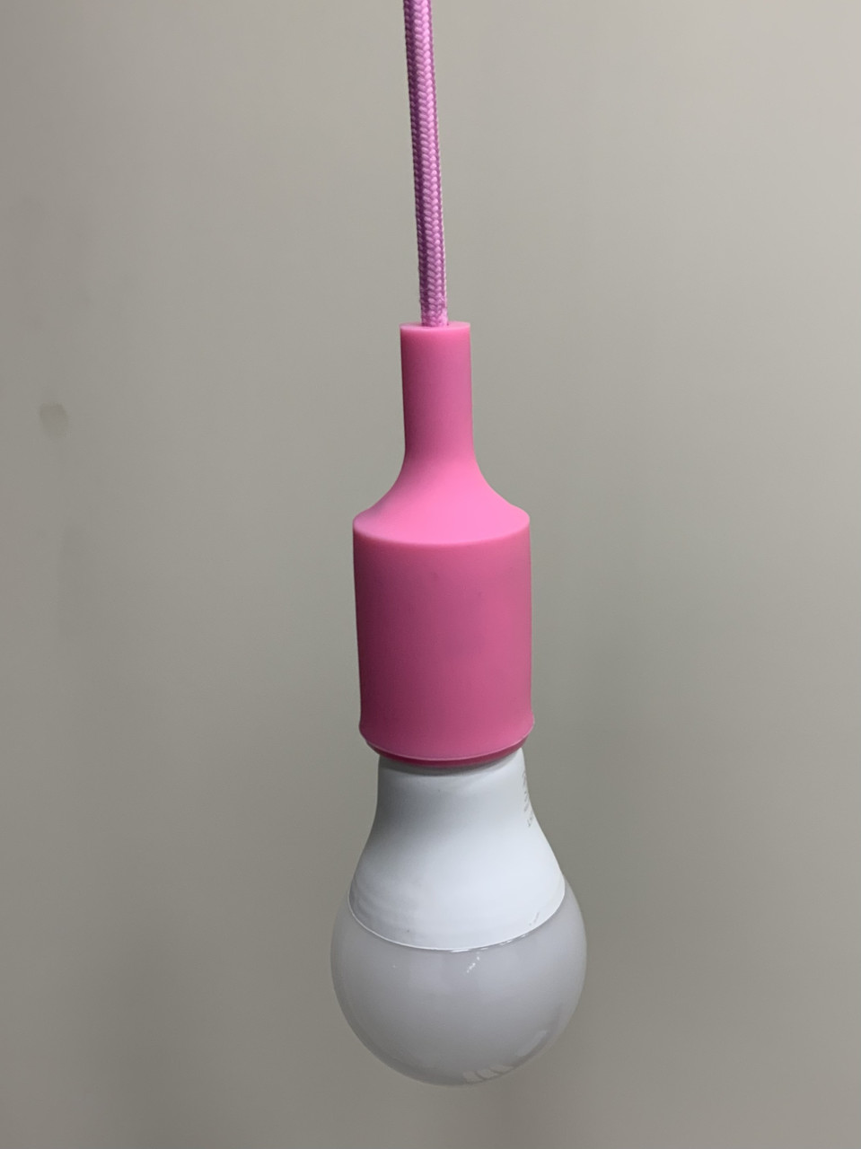 Рожевий силіконовий підвіс (915-002-1 pink)