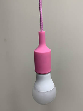 Рожевий силіконовий підвіс (915-002-1 pink), фото 1