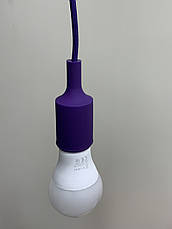 Фіолетовий силіконовий підвіс (915-002-1 purple), фото 2